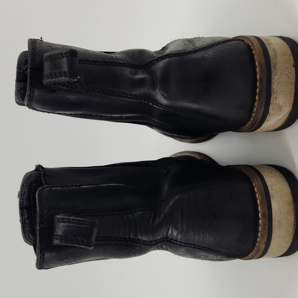 KODIAK LEATHER BLACK BOOTIES - Picture 3 of 8